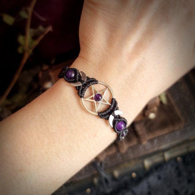 BraceleTalisman Triple Lune