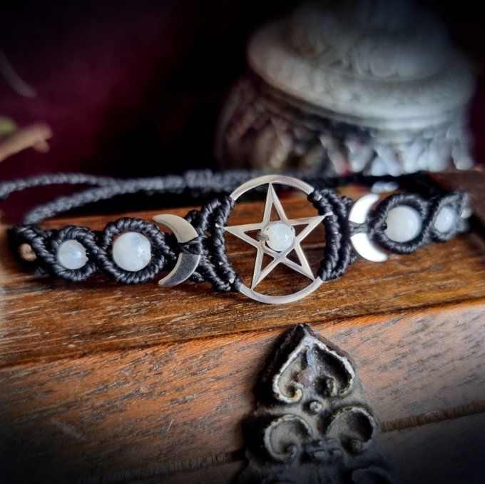 BraceleTalisman Triple Lune
